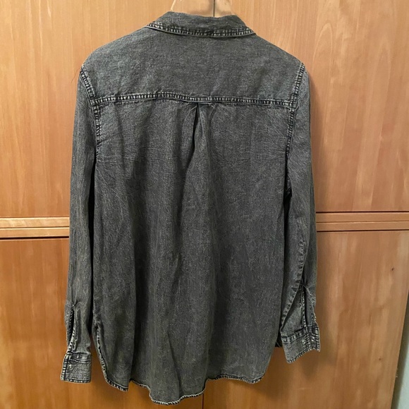 Rock & republic gray button down - Picture 2 of 2